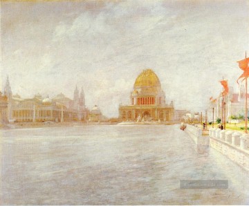  henry - Ehrenhof Welten Columbian Exposition Impressionist Seenlandschaft John Henry Twachtman